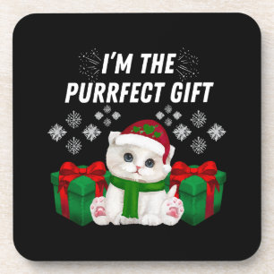 Ich bin das perfekte Geschenk Getränkeuntersetzer