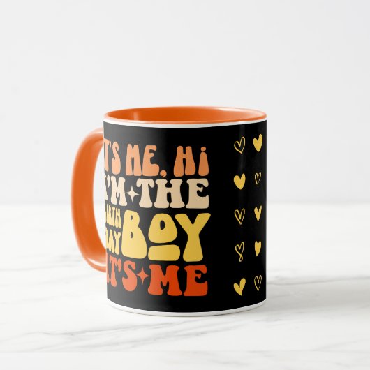 Ich bin das Personalisierte Geschenk des Geburtsta Tasse (Vorderseite Links)