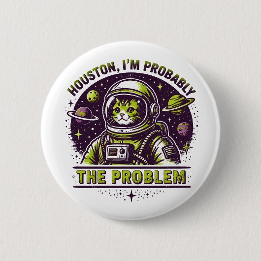 Ich bin das Problem Button (Vorderseite)