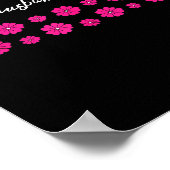 Ich bin das Problem meines Mannes Lustiger Spruch  Poster (Ecke)