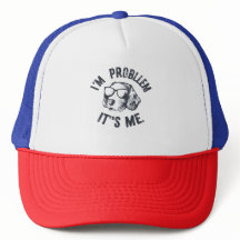 "Ich bin das Problem" Vintage-Hunde-T-Shirt