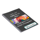 Ich bin das Protagonist-Notizbuch der Welt Notizblock (Rechte Seite)