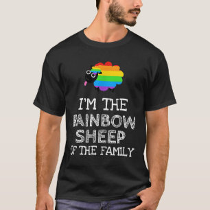 Ich bin das Regenbogenschaf des Familienschwuls T-Shirt