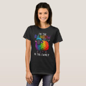 Ich bin das Regenbogenschaf in der Familie für Bla T-Shirt (Vorne ganz)