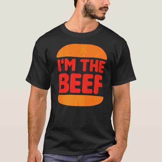 Ich bin das Rindfleisch T-Shirt (Vorderseite)