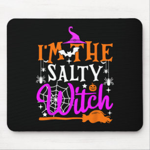 Ich bin das Shirt der Salty Hexe Funny HexenCo Mousepad