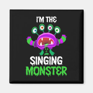 Ich bin das singende Monster-Matching Family Hallo Magnet