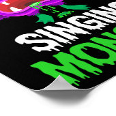 Ich bin das singende Monster-Matching Family Hallo Poster (Ecke)