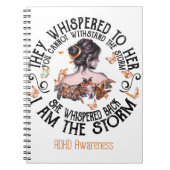 Ich bin das Storm ADHD-Bewusstsein Notizblock (Vorderseite)