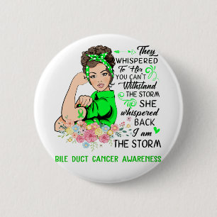 Ich bin das Storm BILE DUCT CANCER-Bewusstsein Button