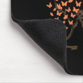 Ich bin das Storm Black Woman Crps Bewusstsein Mousepad (Ecke)
