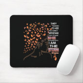 Ich bin das Storm Black Woman Crps Bewusstsein Mousepad (Mit Mouse)