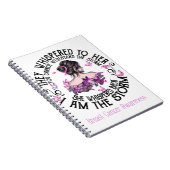Ich bin das Storm-Brustkrebs-Bewusstsein Notizblock (Rechte Seite)