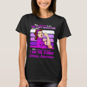 Ich bin das Storm EPILEPSY-Bewusstsein T-Shirt