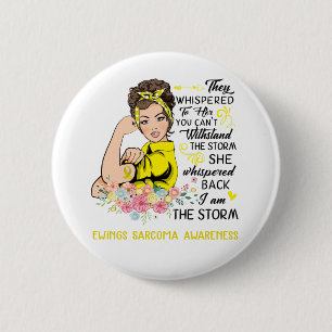 Ich bin das Storm EWINGS SARCOMA Bewusstsein Button