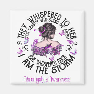 Ich bin das Storm-Fibromyalgie-Bewusstsein Magnet