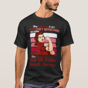 Ich bin das Storm MENINGITIS AWARENESS T-Shirt