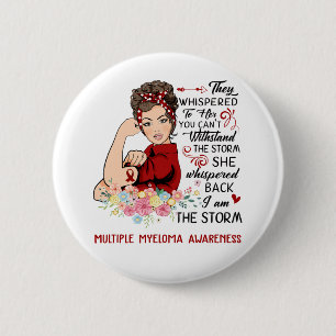 Ich bin das Storm MULTIPLE MYELOMA-Bewusstsein Button