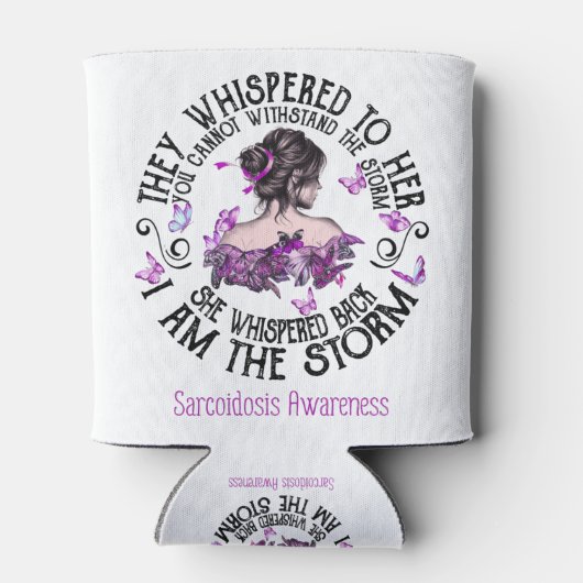 Ich bin das Storm-Sarcoidose-Bewusstsein Dosenkühler (Rückseite)