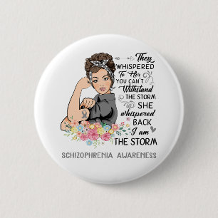 Ich bin das Storm SCHIZOPHRENIA-Bewusstsein Button
