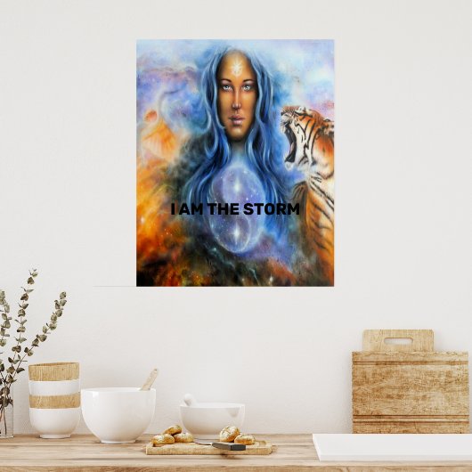 Ich bin das Stormplakat Poster (Küche)