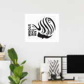 Ich bin das Stormplakat Poster (Heimbüro)