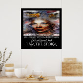 Ich bin das Stormplakat Poster (Küche)