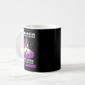 Ich bin das Sturm-Bewusstseins Epilepsie Kaffeetasse (Vorderseite Links)