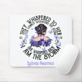 Ich bin das Sturm-Dystonie-Bewusstsein Mousepad (Mit Mouse)