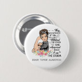 Ich bin das Sturmgewitter-Hirngespinst Button (Vorne & Hinten)