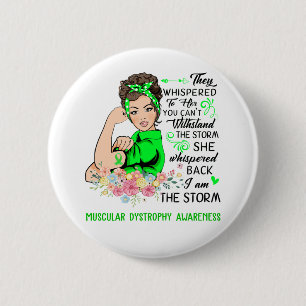 Ich bin das stürmische MUSKULÄRE DYSTROPHISCHE Bew Button