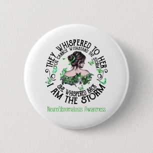 Ich bin das stürmische Neurofibromatosebewusstsei Button