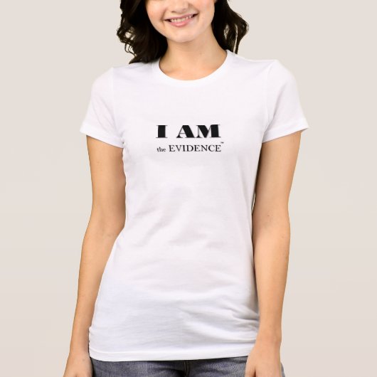 Ich bin das T-Shirt der Frauen (Vorderseite)