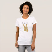 Ich bin das T-Shirt der friedlichen Frau (Vorne ganz)