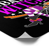 Ich bin das verdammte Hexenkostüm Poster (Ecke)