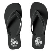 Ich bin das verrückte Papo-Jedermann-Geschenk Badesandalen (Fußbett)