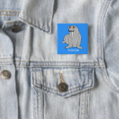 Ich bin das Walroß Button (Beispiel)