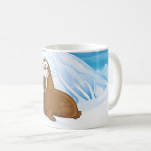Ich bin das Walross Kaffeetasse (VorderseiteRechts)