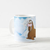 Ich bin das Walross Kaffeetasse (Vorderseite Links)