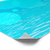 Ich bin das Walross Poster (Ecke)