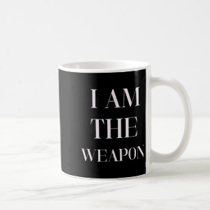 Ich bin das Weapon Motivierend Gym Fitness T-Shirt Kaffeetasse
