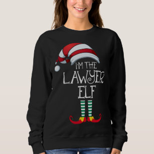 Ich bin das Weihnachtself-Elfskraut-Kostüm Te Sweatshirt