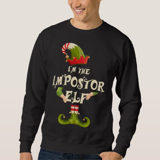 Ich bin das Weihnachtsfest des Kaisers Elf Sweatshirt (Vorderseite)