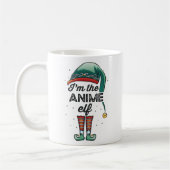 Ich bin das Weihnachtsgeschenk von Anime Elf Weihn Kaffeetasse (Links)