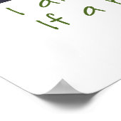 Ich bin das Weinposter John 15:5 Zitat Poster (Ecke)