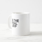 Ich bin DAS WIRKLICHE MVP.png Kaffeetasse (Vorderseite Links)