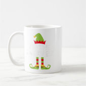 Ich bin das wütende Elf-Matching Weihnachts-Elf-Sh Kaffeetasse (Links)