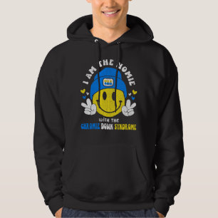 Ich bin das Zuhause mit dem Extra Chromie Down Syn Hoodie
