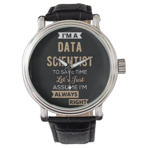 Ich bin Datenwissenschaftler, um die Zeit Retten Armbanduhr