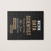 Ich bin Datenwissenschaftler, um die Zeit Retten Puzzle (Horizontal)